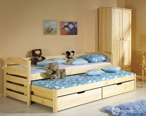Pro dítě je ideální postel s přistýlkou, autor: kupono